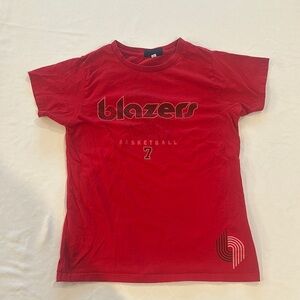 NBA Vintage Brandon Roy‎ Portland Blazers basketball tee t shirt women’s XL EUC